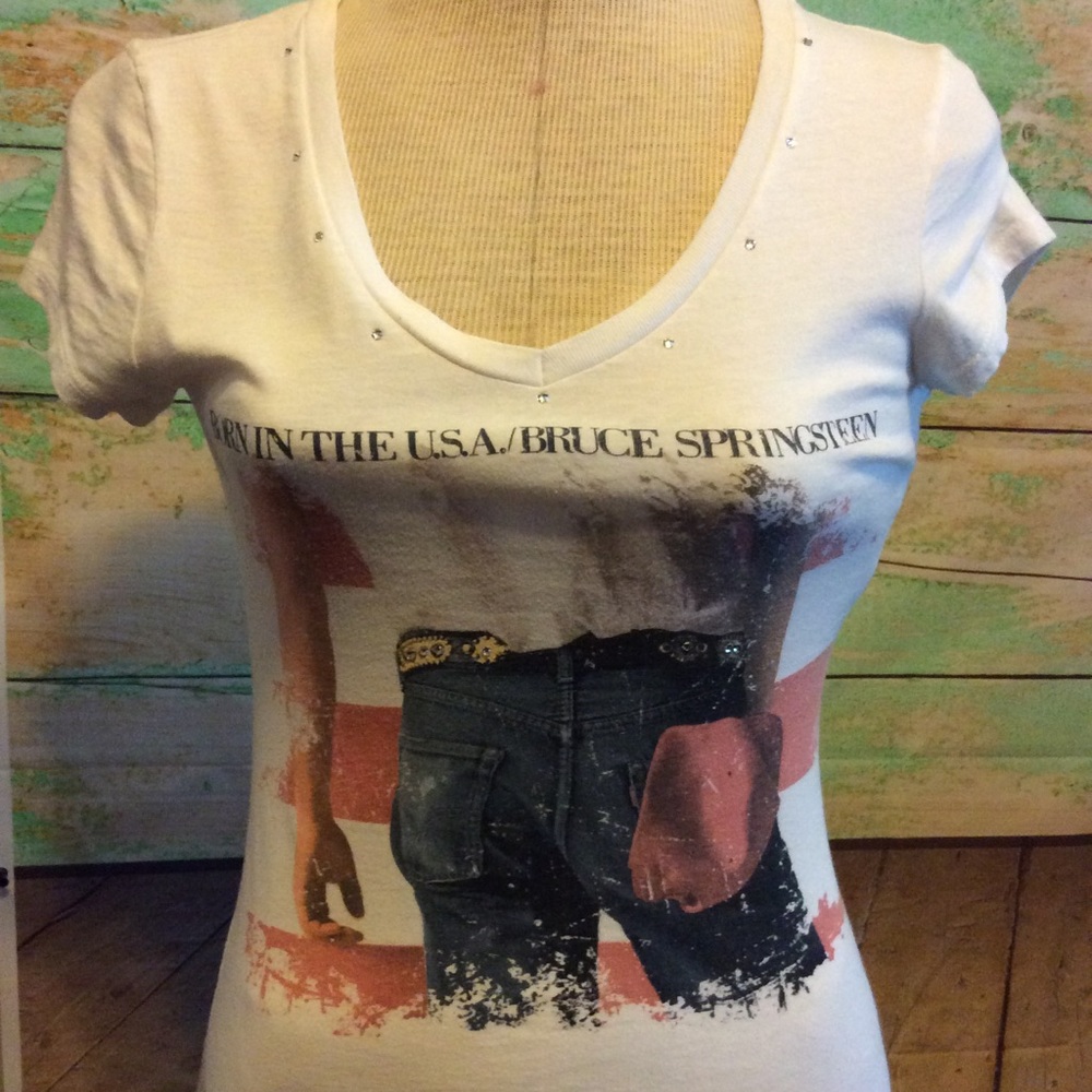 Original Bruce Springsteen embellished T